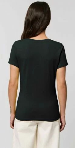 T-Shirt Aus Bio-Baumwolle - Black - 3er-Pack -Grundstoff Verkaufsladen W032 002 Damen Jersey Shirt faire Bedingungen fm back 1280x1280 1