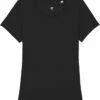 T-Shirt Aus Bio-Baumwolle - Black -Grundstoff Verkaufsladen W032 002 T Shirt Bio Baumwolle black 1280x1280