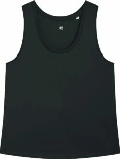 Tank Top Aus Bio-Baumwolle - Black