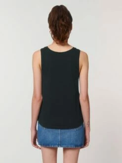 Tank Top Aus Bio-Baumwolle - Black -Grundstoff Verkaufsladen W084 002 05 relaxed fit traeger top nachhaltig und fair fm back 1280x1280