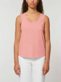Tank Top Aus Bio-Baumwolle - Canyon Pink -Grundstoff Verkaufsladen W084 038 03 bio tank top relaxed fit umweltschonend produziert fm front 1280x1280
