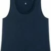Tank Top Aus Bio-Baumwolle - French Navy 1 Tank Top Aus Bio-Baumwolle - French Navy -Grundstoff Verkaufsladen W084 727 01 relaxed fit tanktop bio baumwolle french navy 1280x1280