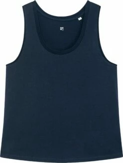 Tank Top Aus Bio-Baumwolle - French Navy