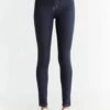 Skinny Fit Jeans Aus Bio-Baumwolle - Dark Slate Blue -Grundstoff Verkaufsladen WD1014 215 damen skinny fit jeans bio baumwolle dunkelblau 1280x1280