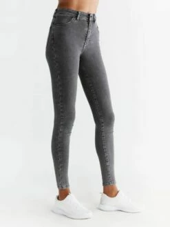 Skinny Fit Jeans Aus Bio-Baumwolle & Modal - Iron Gray -Grundstoff Verkaufsladen WD1015 163 3 elastische eng anliegende Hose aus Bio Baumwolle und Modal fuer hoechsten Tragekomfort 1280x1280