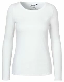 Neutral Longsleeve Aus Fairtrade Bio-Baumwolle - Weiss
