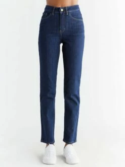 Regular Fit Jeans Aus Bio-Baumwolle - Dark Slate Blue