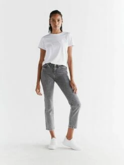Straight Fit Jeans Aus Bio-Baumwolle - Iron Gray -Grundstoff Verkaufsladen WQ1010 163 4 vegane Jeans Hose lockere Passform fair produziert aus nachhaltigen Materialien 1280x1280