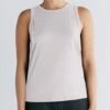 Yoga Tanktop Aus Modal & Rec. Polyester - Lilac Marble -Grundstoff Verkaufsladen Yoga Top Micromodal zartrosa T1214 25 1280x1280