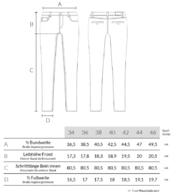 Lai:na - Chino-Hose Aus Bio-Baumwolle - Beige -Grundstoff Verkaufsladen abmessungen laina chino frauen feuervogl 1280x1280