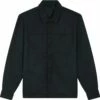 Unisex Twill Overshirt Aus Recyceltem Polyester - Black -Grundstoff Verkaufsladen aufgerautes Unisex Twill Overshirt U845 002 1280x1280