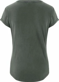 Organic Rolled Sleeve T-Shirt - Stone Grey -Grundstoff Verkaufsladen back EP16 stone grey 1280x1280