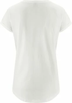 Organic Rolled Sleeve T-Shirt - Stone White -Grundstoff Verkaufsladen back EP16 stone white 1280x1280