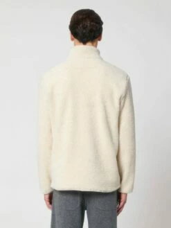 Unisex Sherpa-Jacke Aus Recyceltem Polyester - Natural -Grundstoff Verkaufsladen bequem und nachhaltig Recycelmaterial U883 007 1280x1280