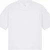 Boxy T-Shirt Aus Bio-Baumwolle - White 1 Boxy T-Shirt Aus Bio-Baumwolle - White -Grundstoff Verkaufsladen boxy basic shirt frauen weiss stella nova zertifizierte bio baumwolle vegan W175 001 1280x1280