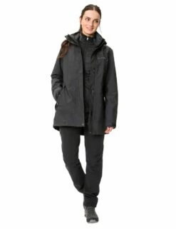 VAUDE Damen Winterparka Idris 3in1 III - Phantom Black -Grundstoff Verkaufsladen damen doppeljacke nachhaltige materialien 42402 678 1280x1280