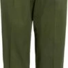 Hose Aus Bio-Baumwolle - Dark Olive -Grundstoff Verkaufsladen damen hose bio baumwolle olivgruen 63592 792 1280x1280