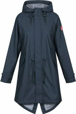Derbe Regenmantel TRAVEBY - Navy/navy