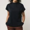 Mela Fairtrade T-Shirt Madhu Aus Bio-Baumwolle - Navy -Grundstoff Verkaufsladen damen t shirt mela bio baumwolle navy madhu nvy 1280x1280