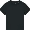 Iconic T-Shirt Aus Bio-Baumwolle - Black -Grundstoff Verkaufsladen damen t shirt schwarz zertifizierte bio baumwolle fairtrade fair wear foundation fwf black muser W172 002 1280x1280