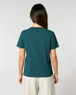 Iconic T-Shirt Aus Bio-Baumwolle - Stargazer -Grundstoff Verkaufsladen damen t shirt stargazer bio baumwolle petrol fair wear foundation fwf muser W172 702 1280x1280