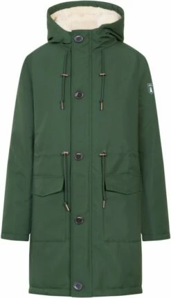 Derbe Winterparka FRIESE FESTHOLM - Kombu Green/off White