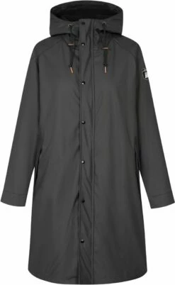 Derbe Gefütterter Regenmantel WITTHOLM - Phantom/black