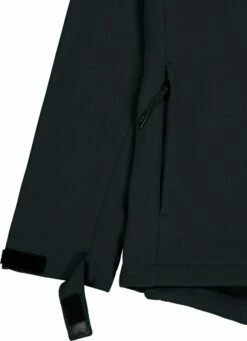 Damen Softshell-Jacke - Black -Grundstoff Verkaufsladen detail schwarze softshelljacke klettverschluss manschette STJW166 002 1280x1280