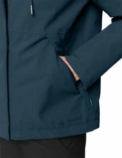 VAUDE Damen Winterjacke Coreway Jacket - Dark Sea -Grundstoff Verkaufsladen detail warme jacke frauen eingrifftaschen reissverschluss 45020 179 1280x1280