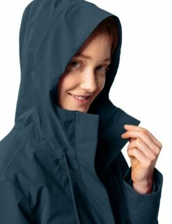 VAUDE Damen Winterjacke Coreway Jacket - Dark Sea -Grundstoff Verkaufsladen detail winterjacke winddicht wasserdicht 45020 179 1280x1280