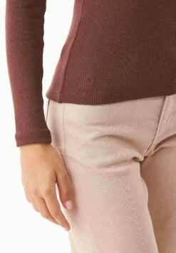 Longsleeve Mit Rollkragen Aus Bio-Baumwolle - Dark Brown 13 Longsleeve Mit Rollkragen Aus Bio-Baumwolle - Dark Brown -Grundstoff Verkaufsladen detailansicht faires damen longsleeve organication casual 012 darkbrown 1280x1280