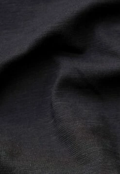Langarm-Kleid Aus Bio-Baumwolle - Black -Grundstoff Verkaufsladen detailansicht slubjersey stoff aus reiner bio baumwolle casual 008 black 1280x1280