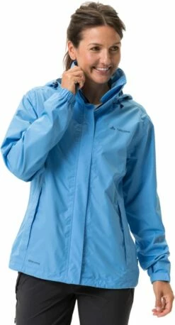 VAUDE Damen Jacke Escape Light Jacket - Blue Jay -Grundstoff Verkaufsladen doppellagige Regenjacke Damen 03895 374 1280x1280