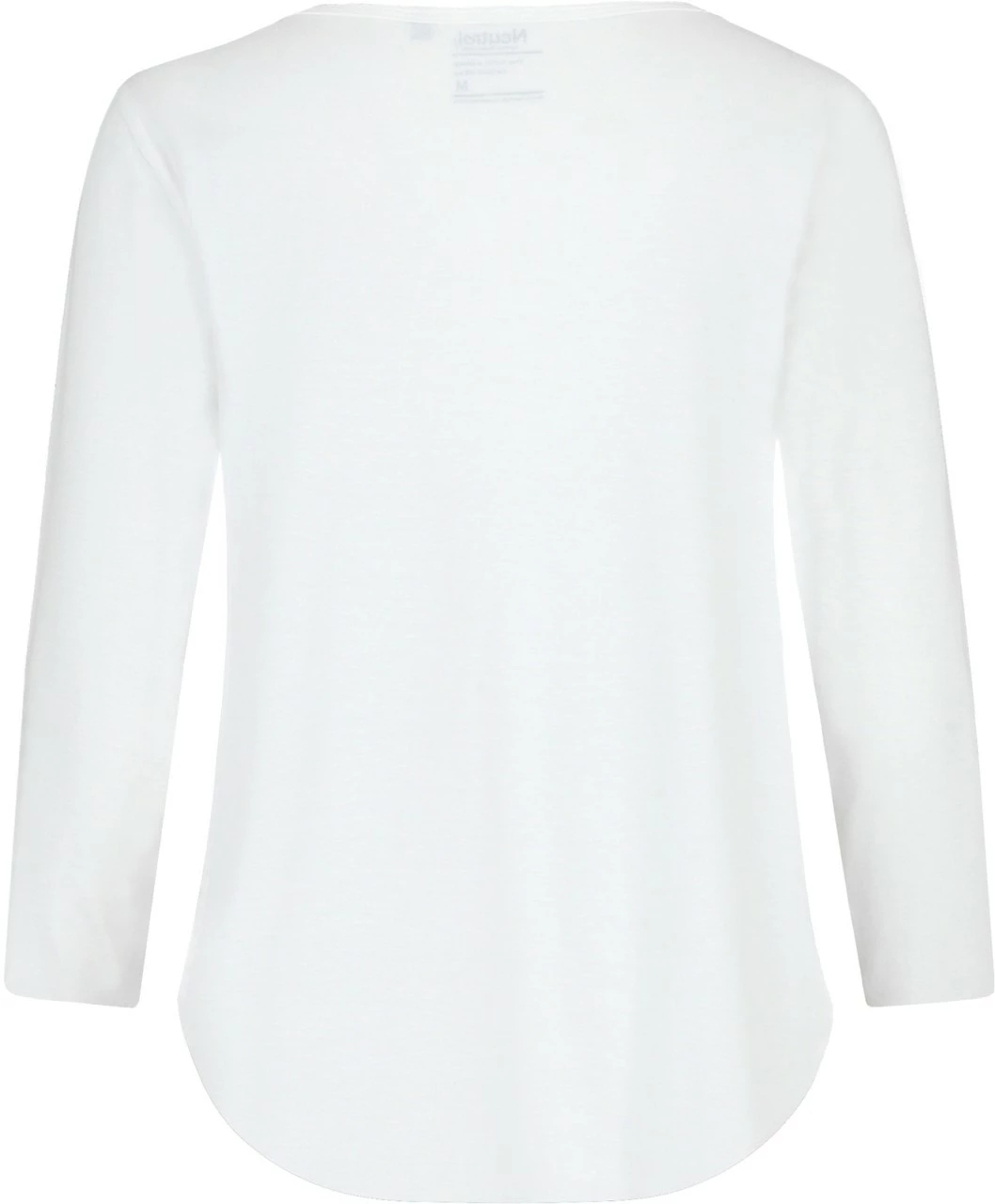 Neutral 3/4 Sleeve T-Shirt Aus Fairtrade Bio-Baumwolle - White 5 Neutral 3/4 Sleeve T-Shirt Aus Fairtrade Bio-Baumwolle - White – Bild 3