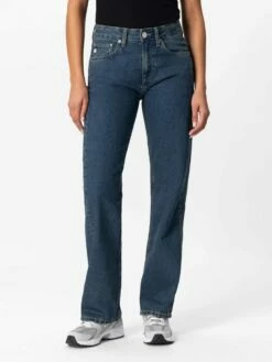 Loose Fit Jeans Jamie - Faded Stone -Grundstoff Verkaufsladen dunkelblaue Jeans Baumwolle BIO recycelt LooseJamie fadedstone 1280x1280