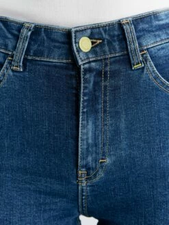 Skinny Fit Cropped Jeans Aus Bio-Baumwolle - Lapis Blue 16 Skinny Fit Cropped Jeans Aus Bio-Baumwolle - Lapis Blue -Grundstoff Verkaufsladen dunkelblaue damen jeans ykk knopf WS1014 231 1280x1280