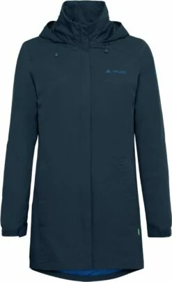 VAUDE Damen Regenjacke Escape Parka - Dark Sea