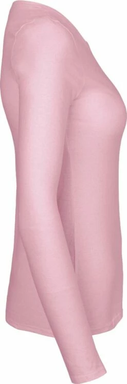 Neutral Longsleeve Aus Fairtrade Bio-Baumwolle - Light Pink -Grundstoff Verkaufsladen fair Fashion Neutral Seitenansicht O81050 lightpink 1280x1280