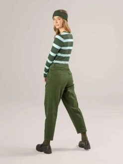 Hose Aus Bio-Baumwolle - Dark Olive -Grundstoff Verkaufsladen fair fashion hose living crafts online shop 63592 792 1280x1280