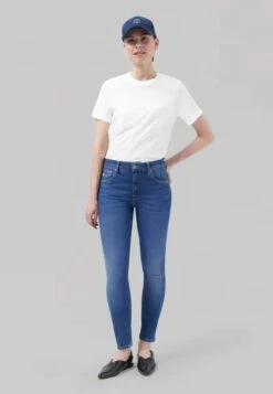 Skinny Fit Jeans Skyler - Pure Blue -Grundstoff Verkaufsladen fair fashion skinny jeans cirucular denim skyler pureblue 1280x1280