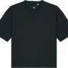 Boxy T-Shirt Aus Bio-Baumwolle - Black