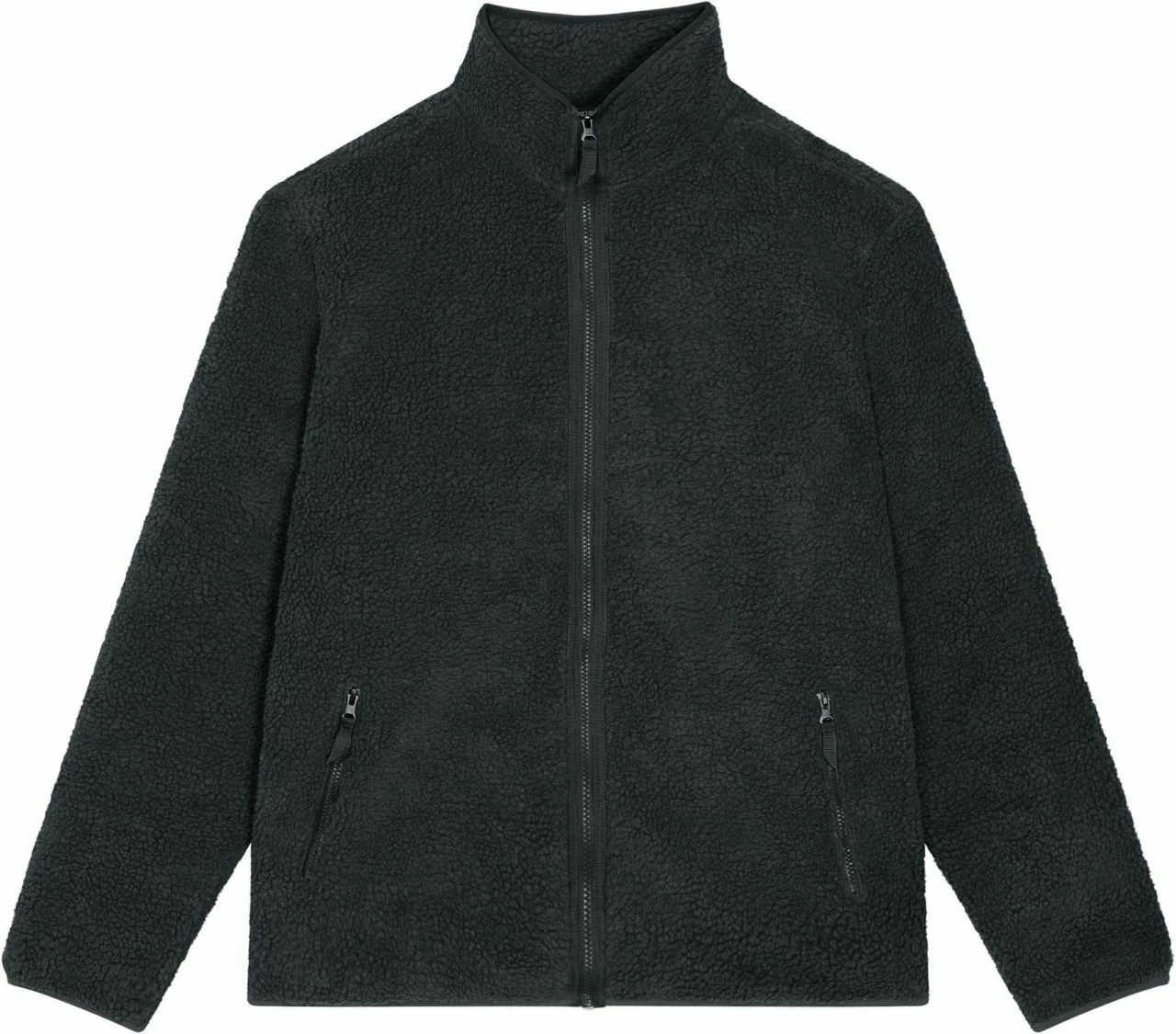 Unisex Sherpa-Jacke Aus Recyceltem Polyester - Black 3 Unisex Sherpa-Jacke Aus Recyceltem Polyester - Black