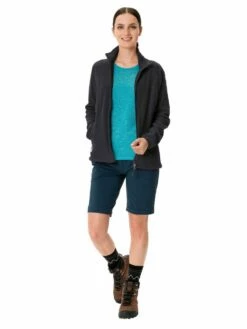 VAUDE Damen Jacke Rosemoor Fleece Jacket II - Black -Grundstoff Verkaufsladen fleece jacke fair produziert 42761 010 1280x1280