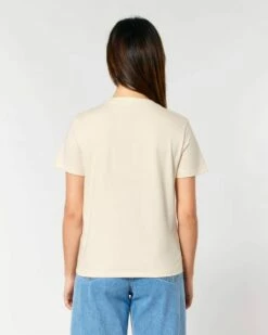 Iconic T-Shirt Aus Bio-Baumwolle - Natural Raw -Grundstoff Verkaufsladen frauen shirt kurzarm natur natural raw nachhaltig hergestellt vegan W172 054 1280x1280