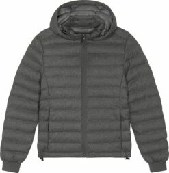 Steppjacke Aus Recyceltem Polyester - Deep Metal Heather Grey