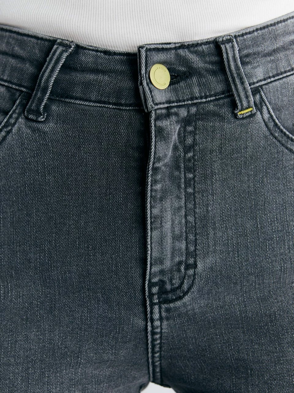 Skinny Fit Cropped Jeans Aus Bio-Baumwolle & Modal - Iron Gray 9 Skinny Fit Cropped Jeans Aus Bio-Baumwolle & Modal - Iron Gray – Bild 7