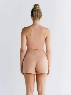 Crop Top Aus Bio-Baumwolle - Café Crema -Grundstoff Verkaufsladen hochwertige Mode fair trade 1217 070 1440 070 1280x1280