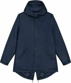 Unisex Padded Parka Aus Recyceltem Polyester - French Navy