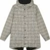 Unisex Padded Parka Aus Recyceltem Polyester - Beige Tweed Check -Grundstoff Verkaufsladen hochwertiger Unisex Tweed Parka U947 829 1280x1280