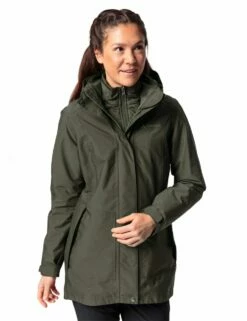 VAUDE Damen Winterparka Idris 3in1 III - Khaki -Grundstoff Verkaufsladen idris 3in1 parka damen doppeljacke 42402 161 1280x1280